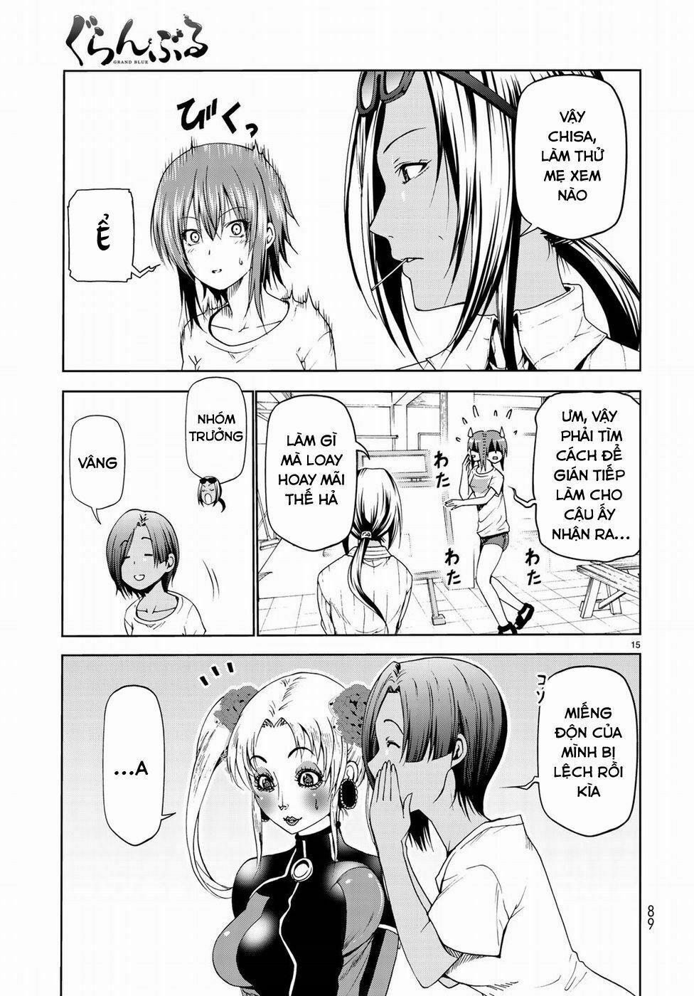 Grand Blue – Cô Gái Thích Lặn 51 trang 15