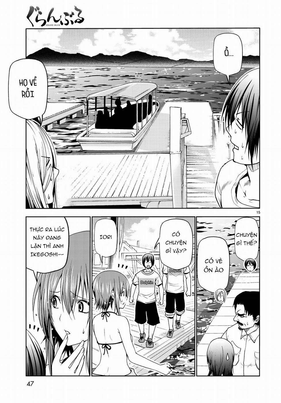 Grand Blue – Cô Gái Thích Lặn 52 trang 15