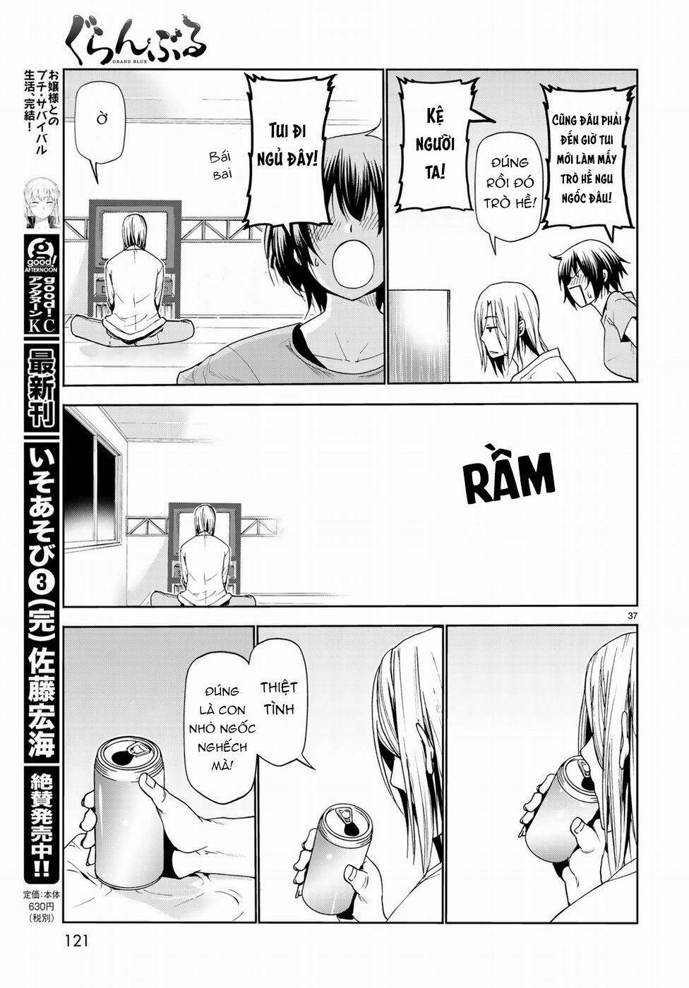 Grand Blue – Cô Gái Thích Lặn 53 trang 37
