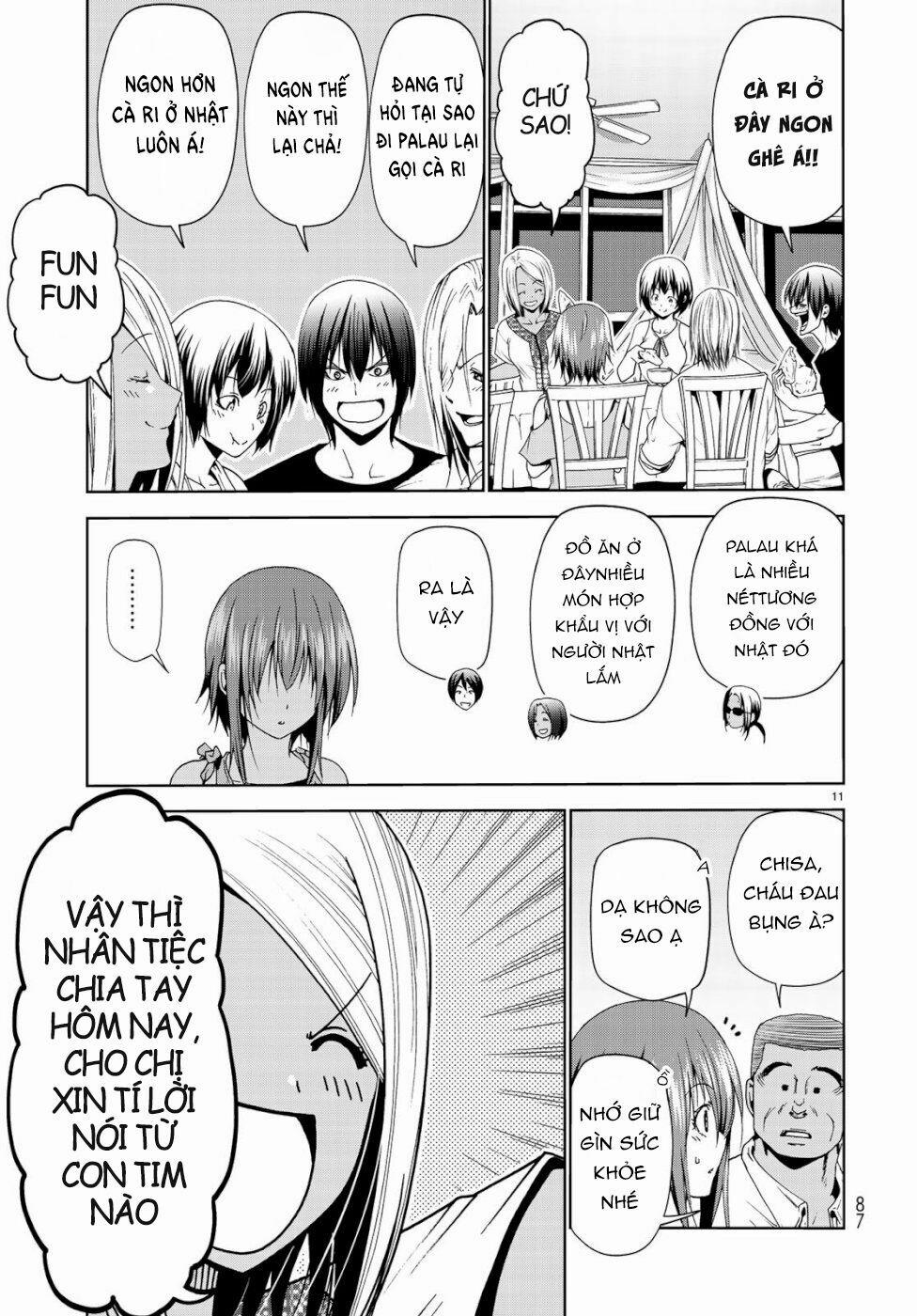 Grand Blue – Cô Gái Thích Lặn 56 trang 11