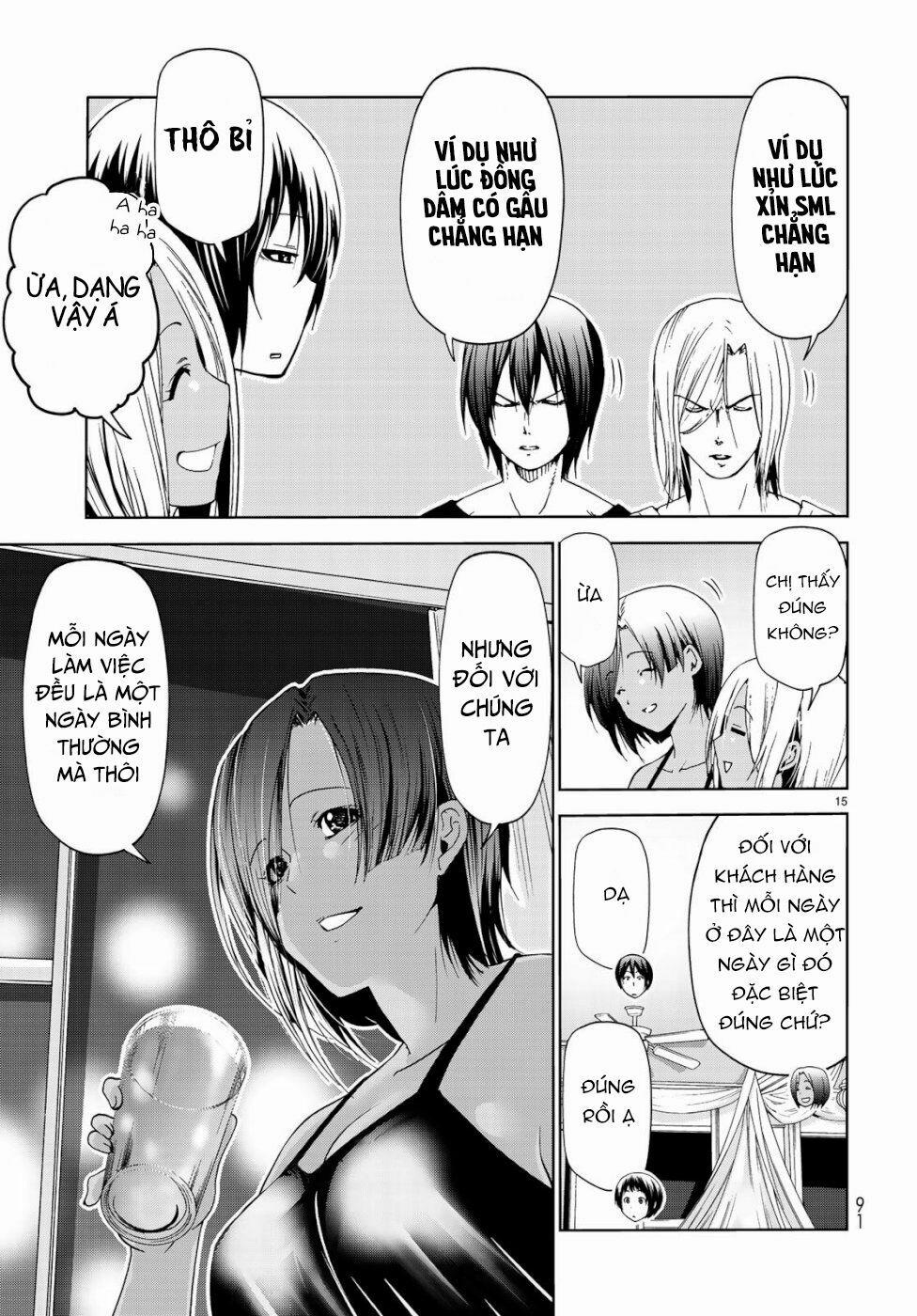 Grand Blue – Cô Gái Thích Lặn 56 trang 15