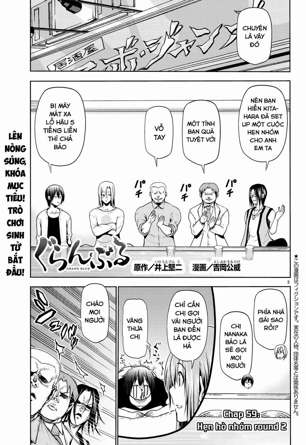 Grand Blue – Cô Gái Thích Lặn 59 trang 4