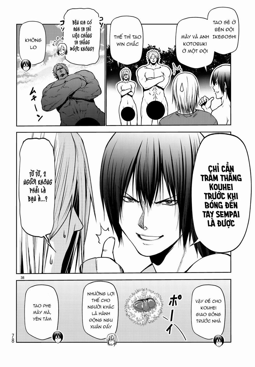 Grand Blue – Cô Gái Thích Lặn 60 trang 38