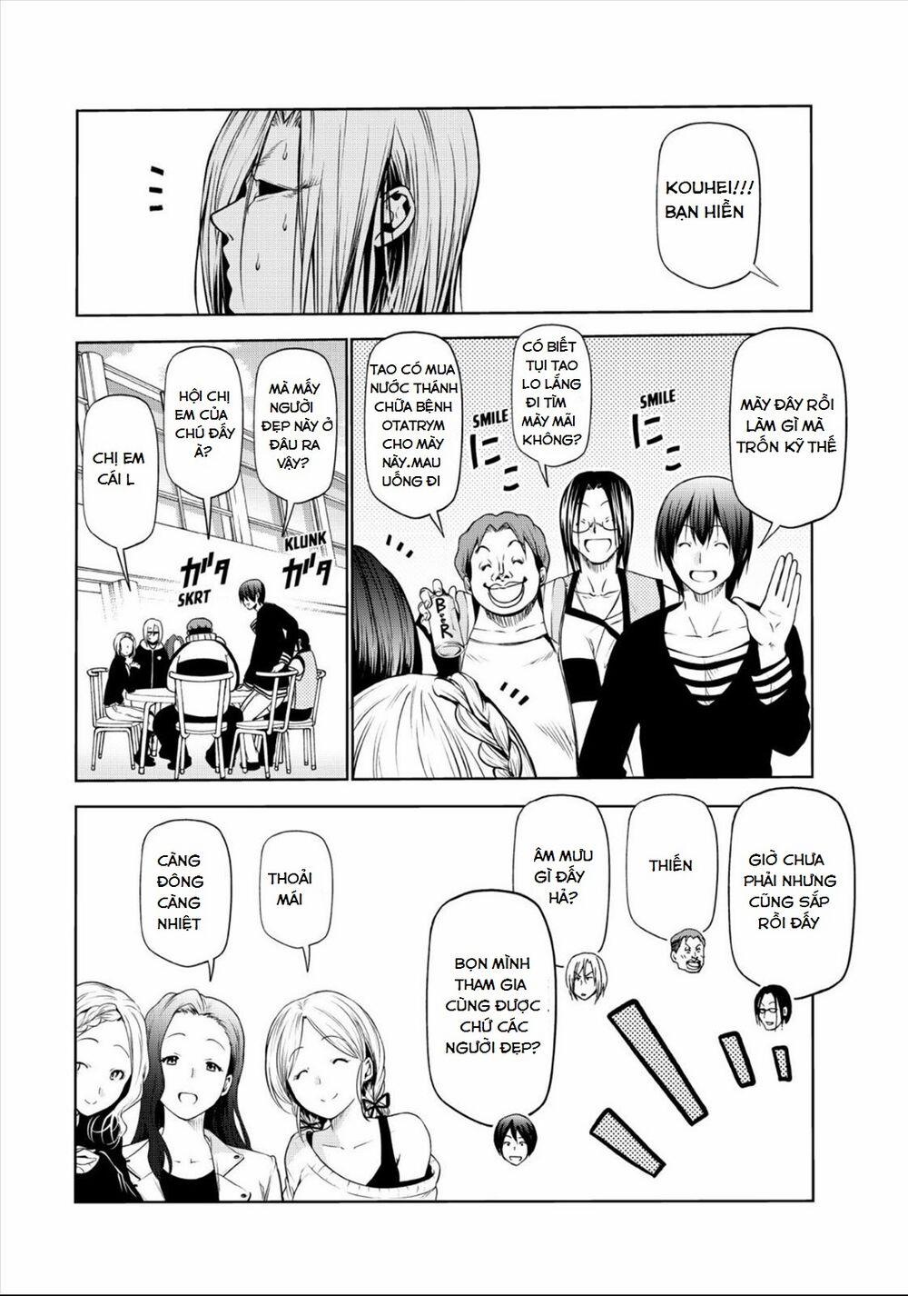 Grand Blue – Cô Gái Thích Lặn 62.5 trang 21