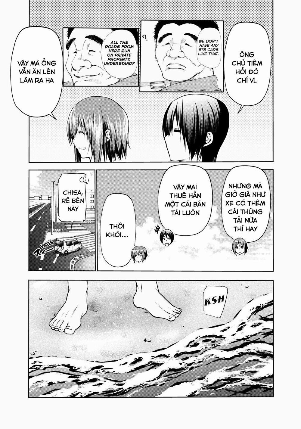 Grand Blue – Cô Gái Thích Lặn Chương 63 Trang 12