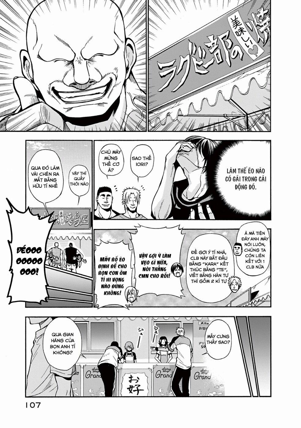 Grand Blue – Cô Gái Thích Lặn 7 trang 19