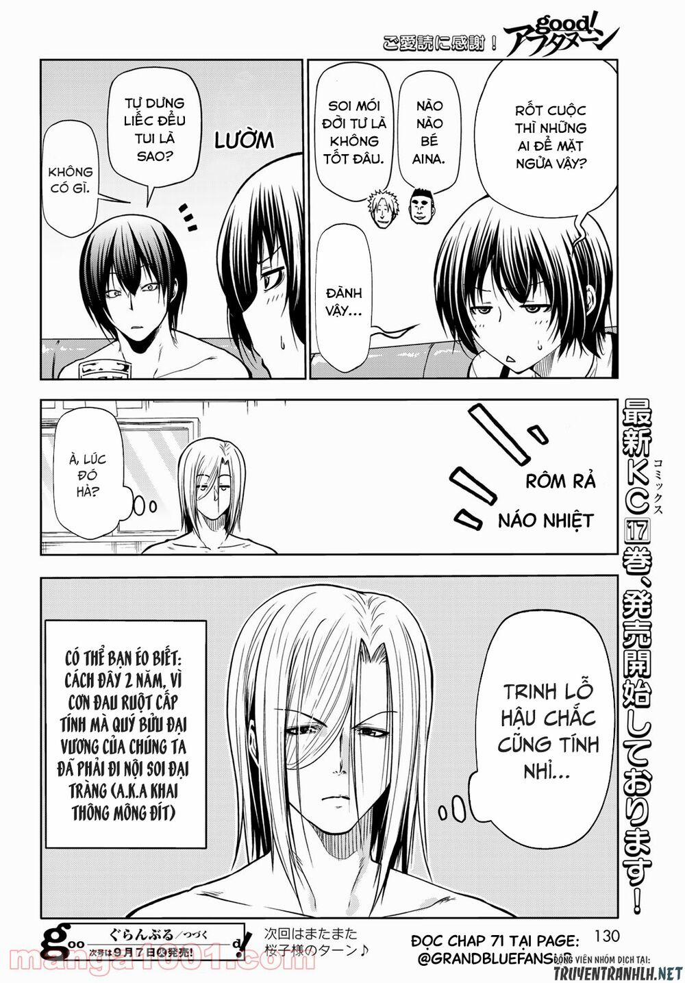 Grand Blue – Cô Gái Thích Lặn Chương 70 Trang 43