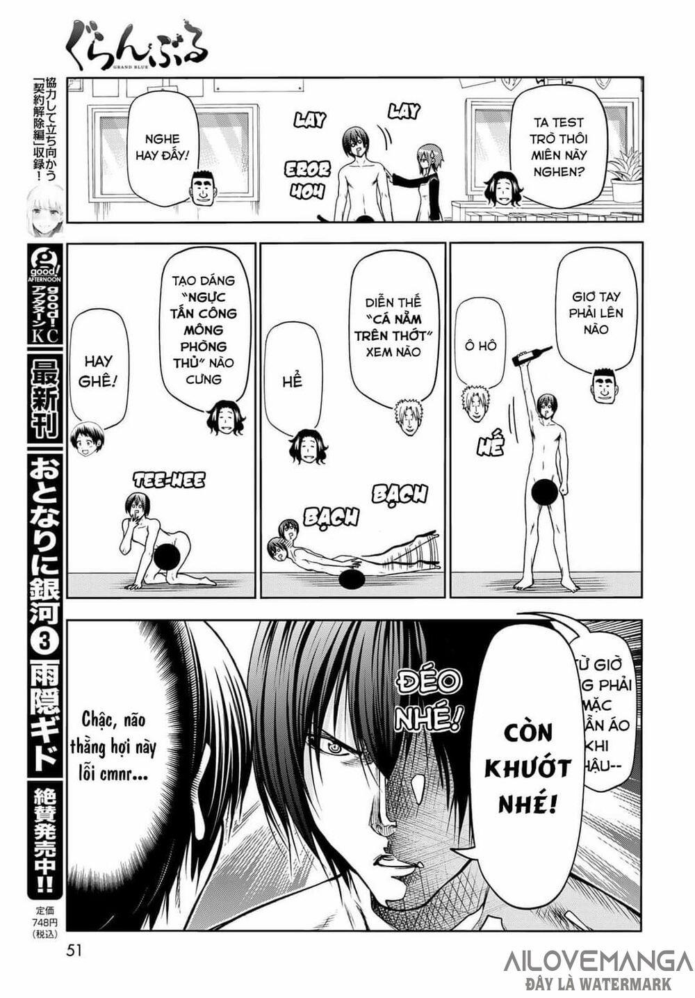 Grand Blue – Cô Gái Thích Lặn Chương 73 1 Trang 17