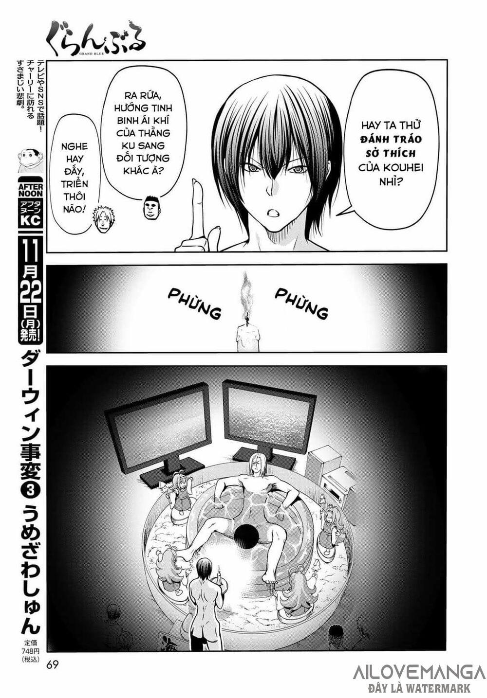 Grand Blue – Cô Gái Thích Lặn Chương 73 2 Trang 11