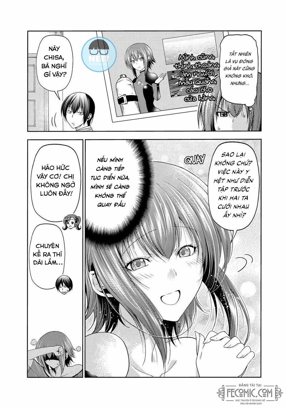 Grand Blue – Cô Gái Thích Lặn Chương 76 Trang 12