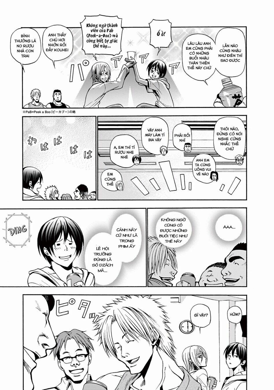 Grand Blue – Cô Gái Thích Lặn 8 trang 9
