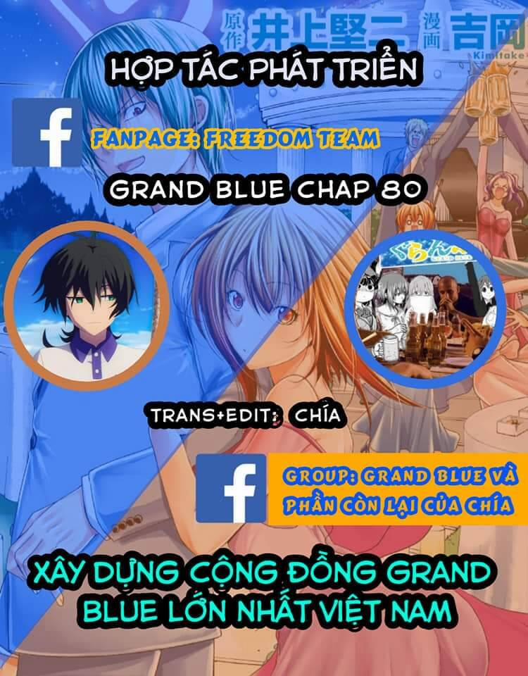 Grand Blue – Cô Gái Thích Lặn Chương 80 Trang 1