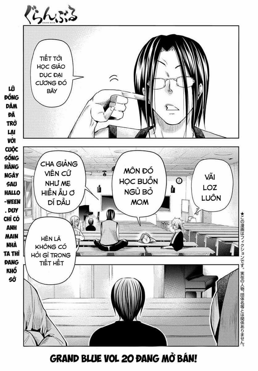 Grand Blue - Cô Gái Thích Lặn Chương 86 Trang 4