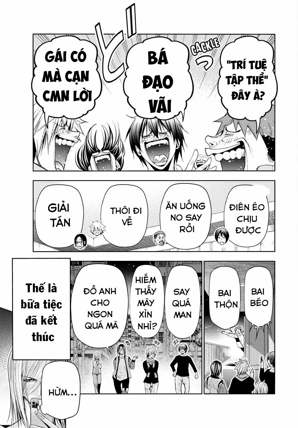 Grand Blue - Cô Gái Thích Lặn Chương 96 Trang 35