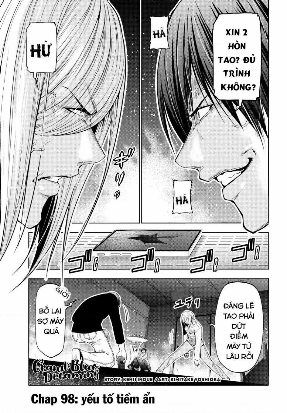 Grand Blue – Cô Gái Thích Lặn Chương 98 Trang 2