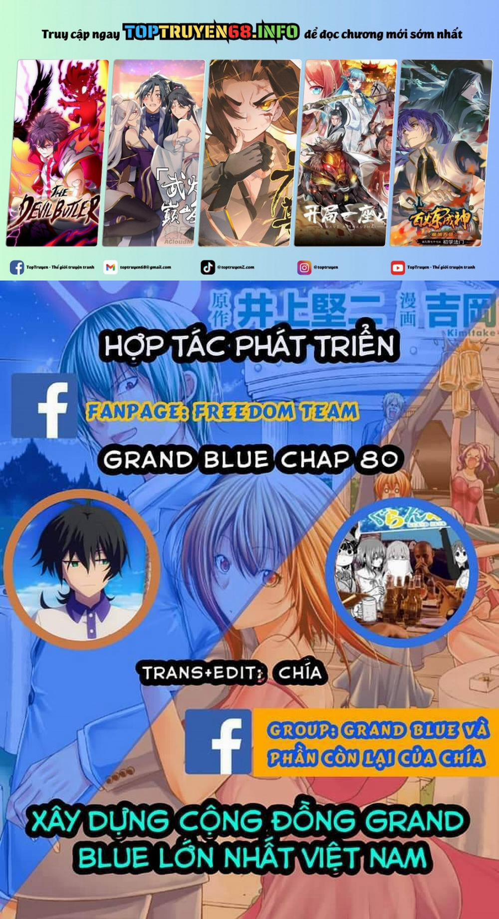 Grand Blue Chương 80 Trang 1