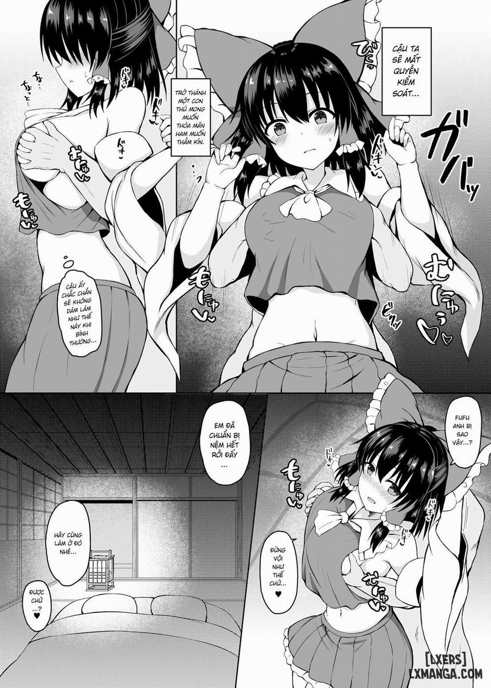 H ga Shitai Reimu-san ni Biyaku o Morareru Hanashi Oneshot trang 5