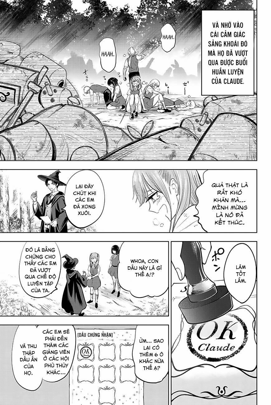 Hắc Miêu Và Lớp Học Phù Thủy 19 trang 16