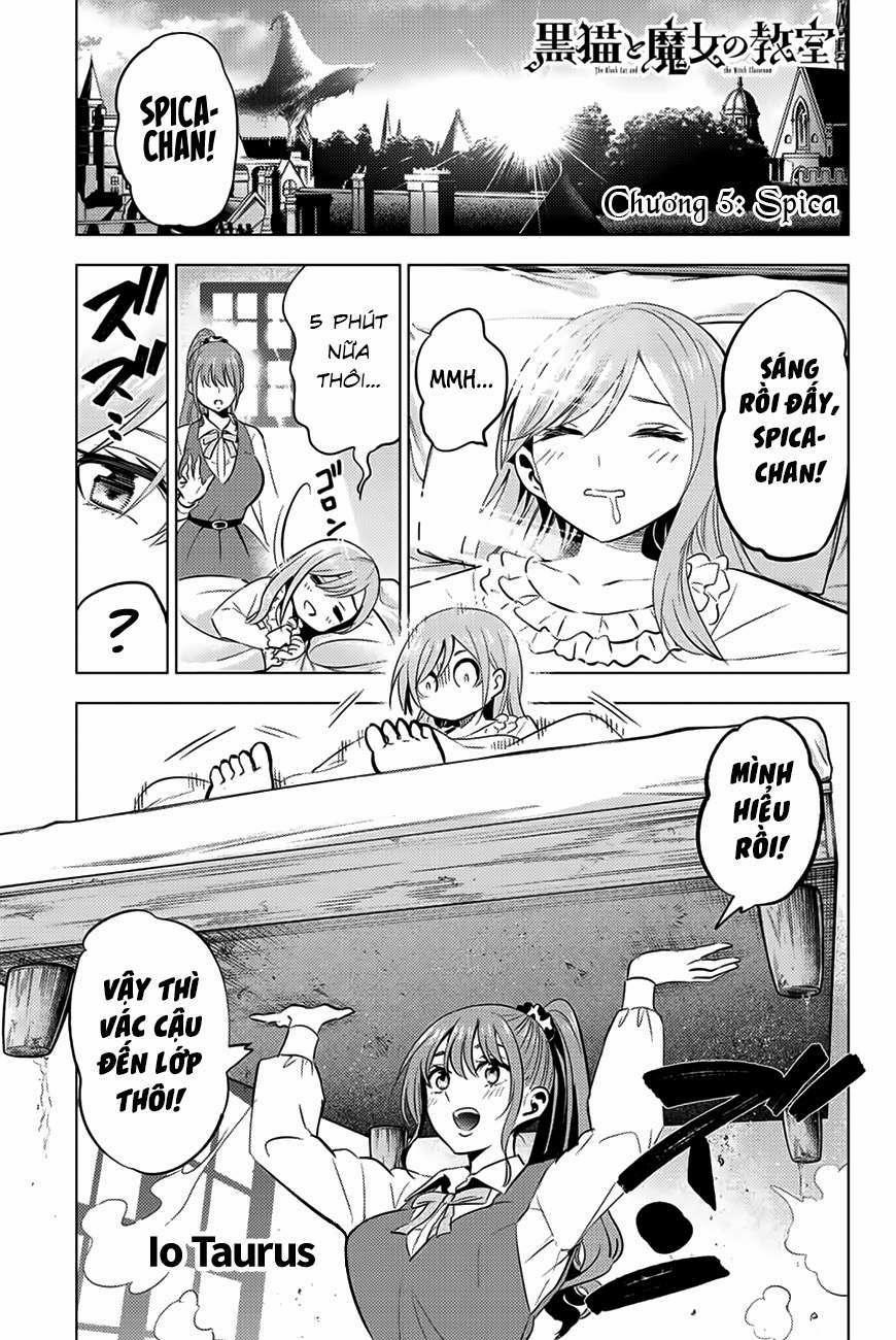 Hắc Miêu Và Lớp Học Phù Thủy 5 trang 1