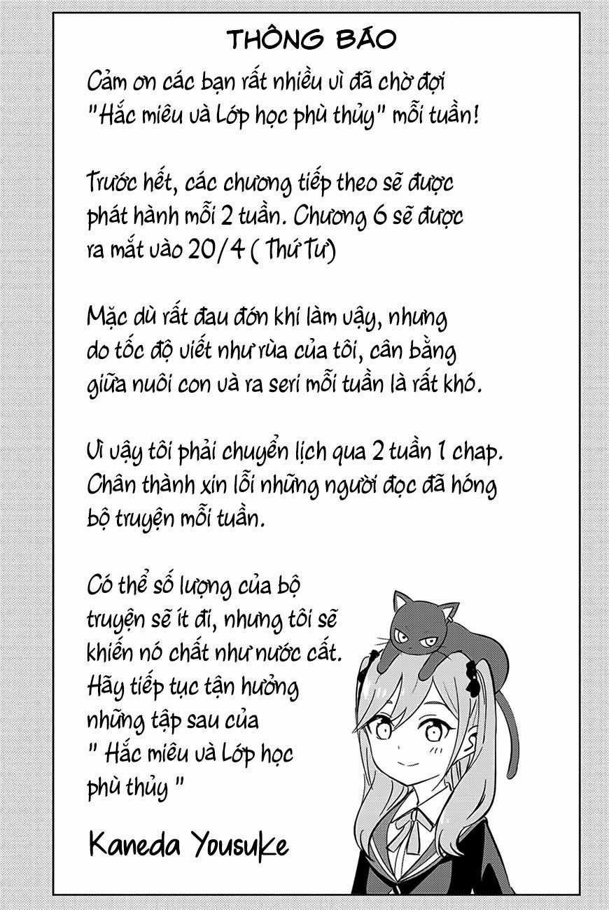 Hắc Miêu Và Lớp Học Phù Thủy 5 trang 27