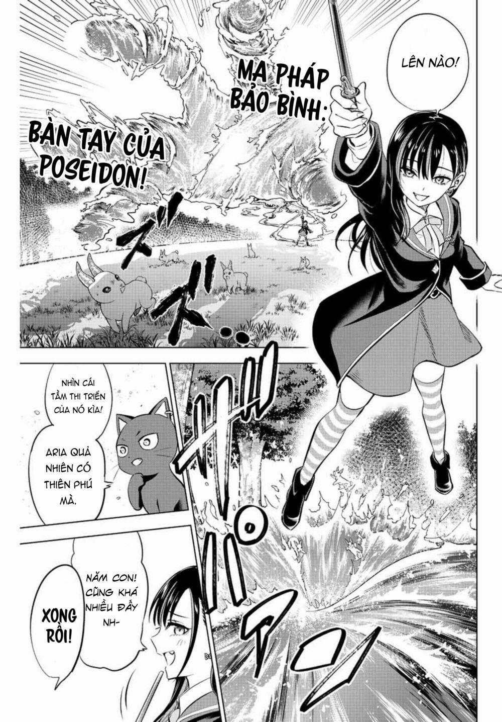 Hắc Miêu Và Lớp Học Phù Thủy 9 trang 17