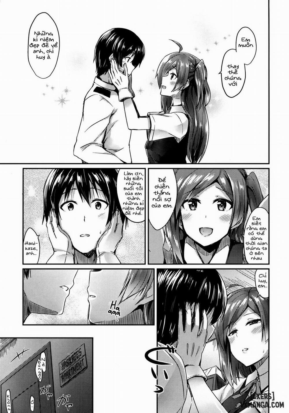 Hagikaze to yoru no omoide Oneshot trang 3