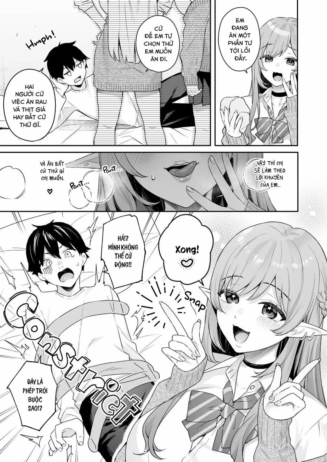 Hai nàng elf thuần chay thèm thịt Oneshot trang 12