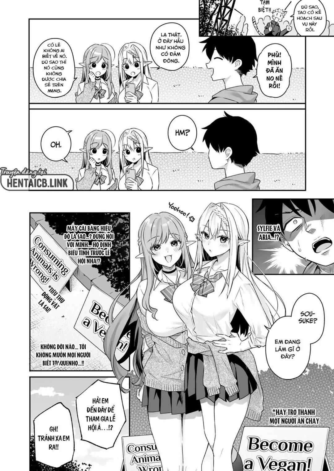 Hai nàng elf thuần chay thèm thịt Oneshot trang 41