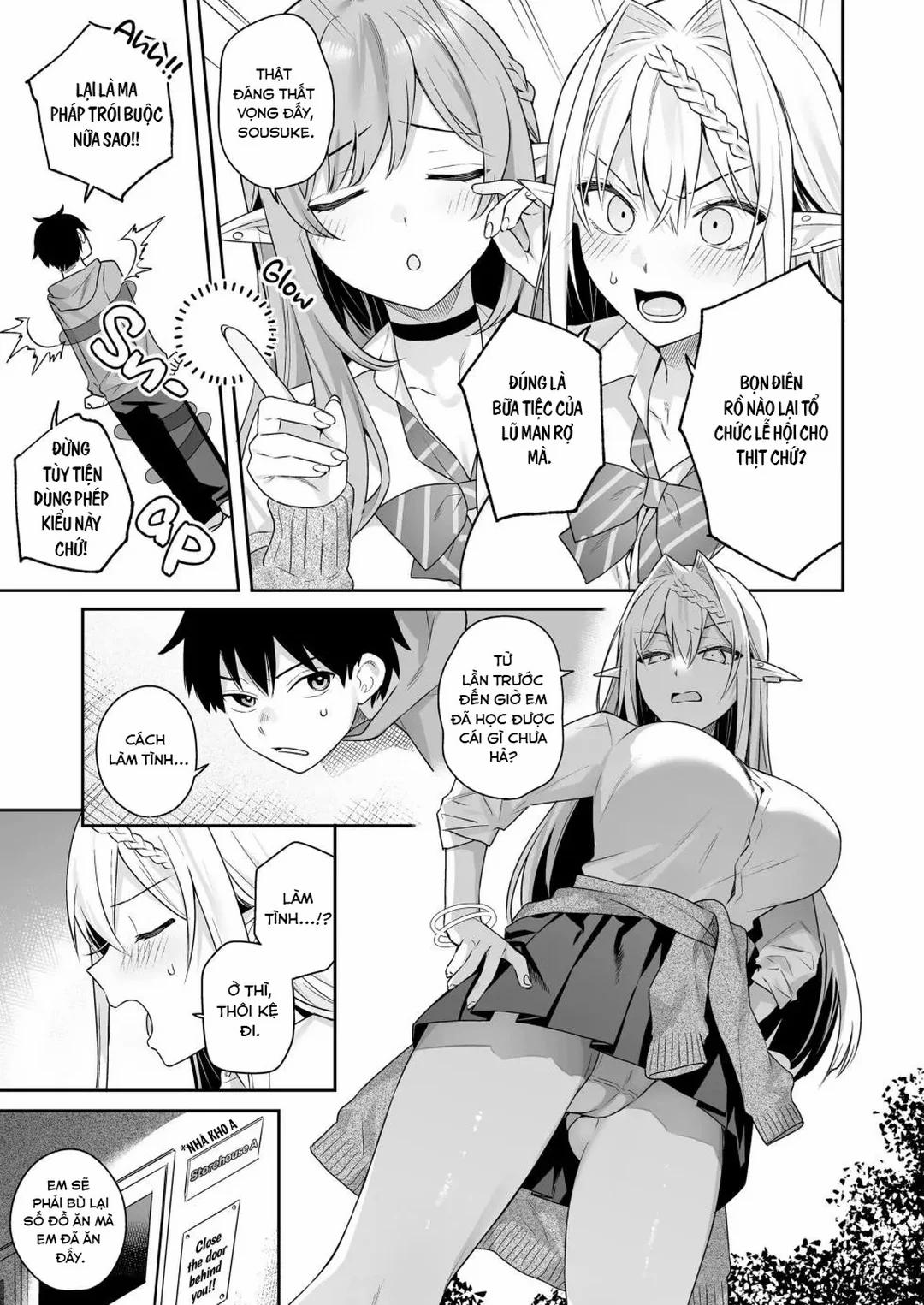 Hai nàng elf thuần chay thèm thịt Oneshot trang 42