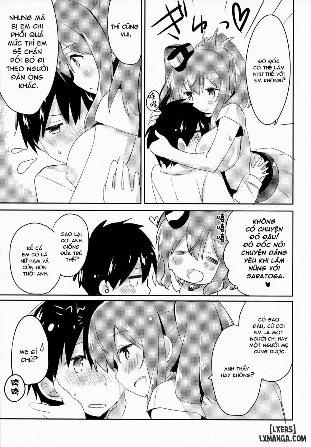 Hai. Teitoku Sara wa Koko ni Oneshot trang 12