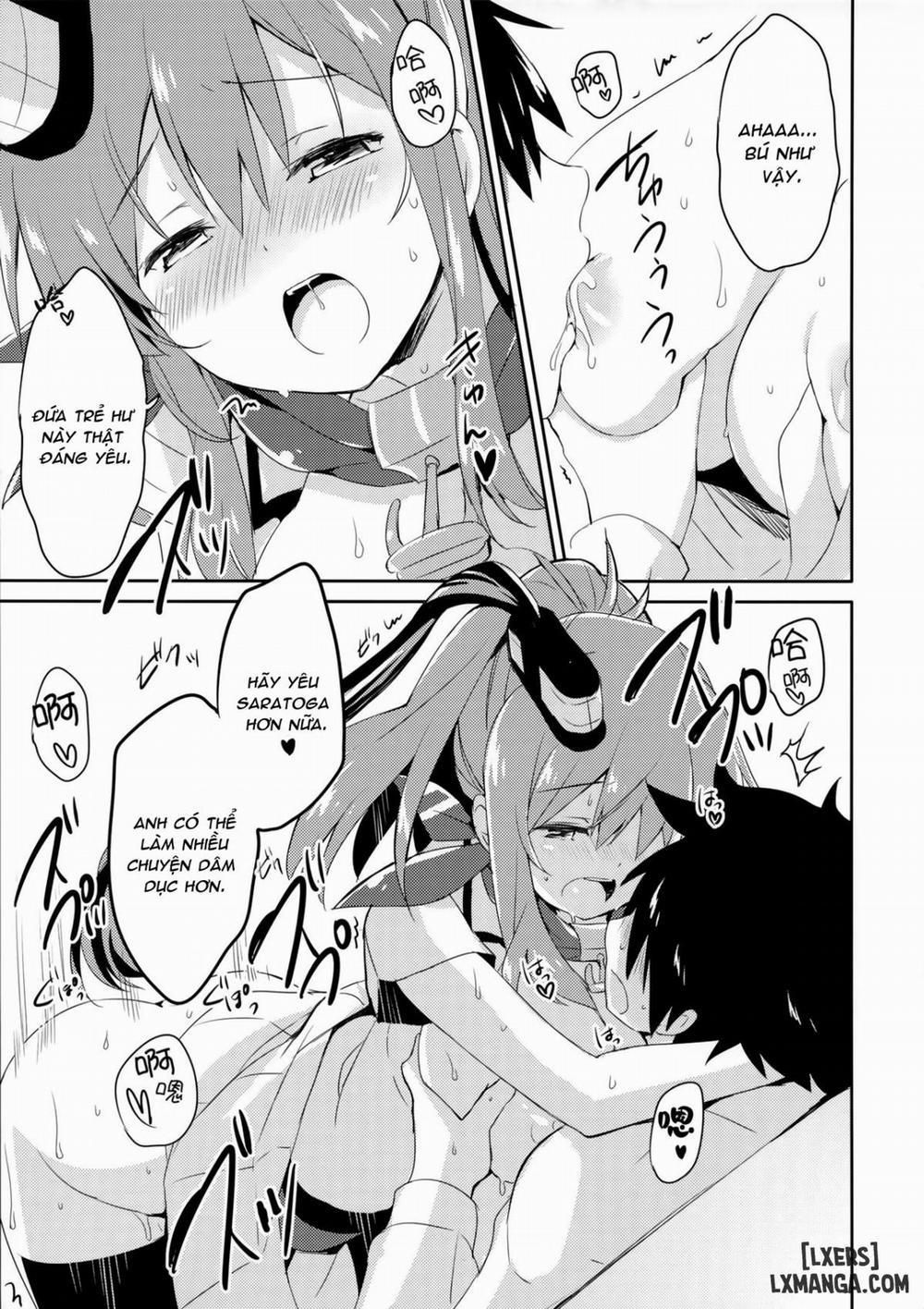Hai. Teitoku Sara wa Koko ni Oneshot trang 16