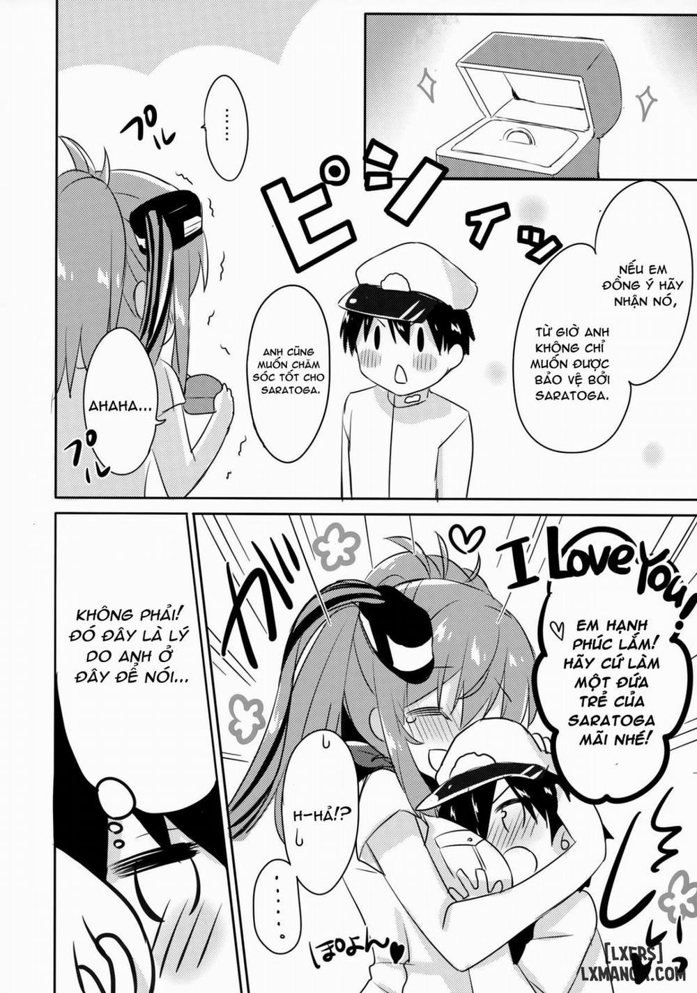 Hai. Teitoku Sara wa Koko ni Oneshot trang 19