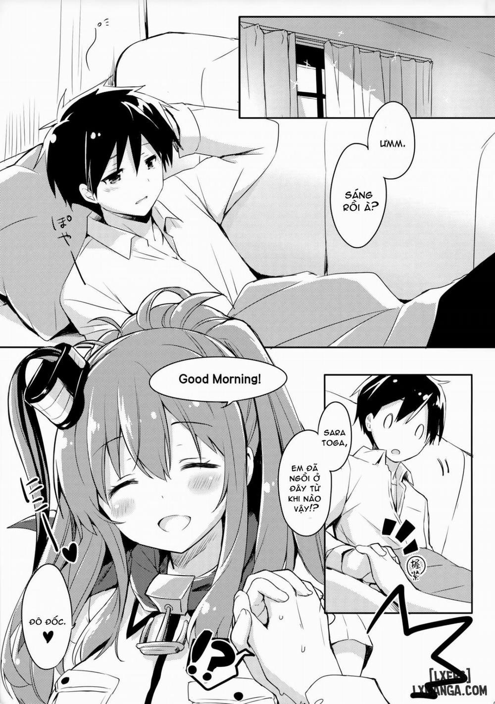 Hai. Teitoku Sara wa Koko ni Oneshot trang 4