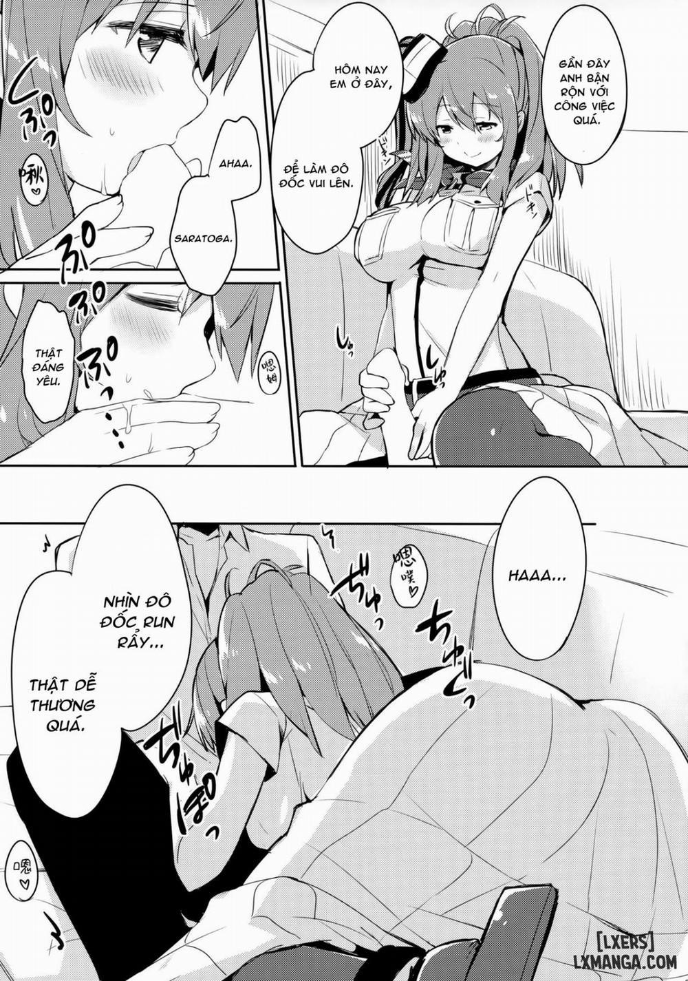 Hai. Teitoku Sara wa Koko ni Oneshot trang 8