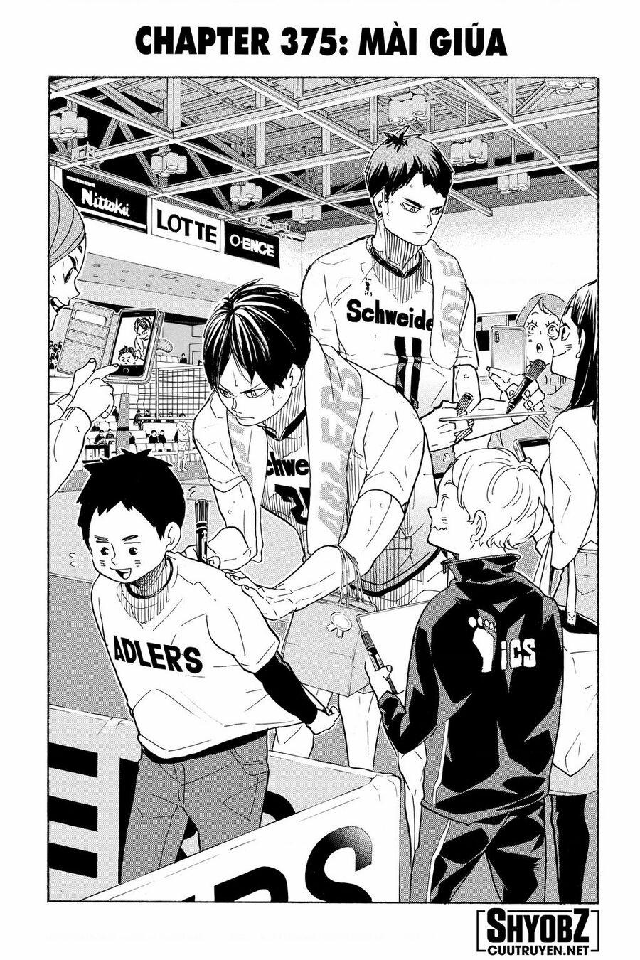 Haikyuu Chương 375 Trang 6