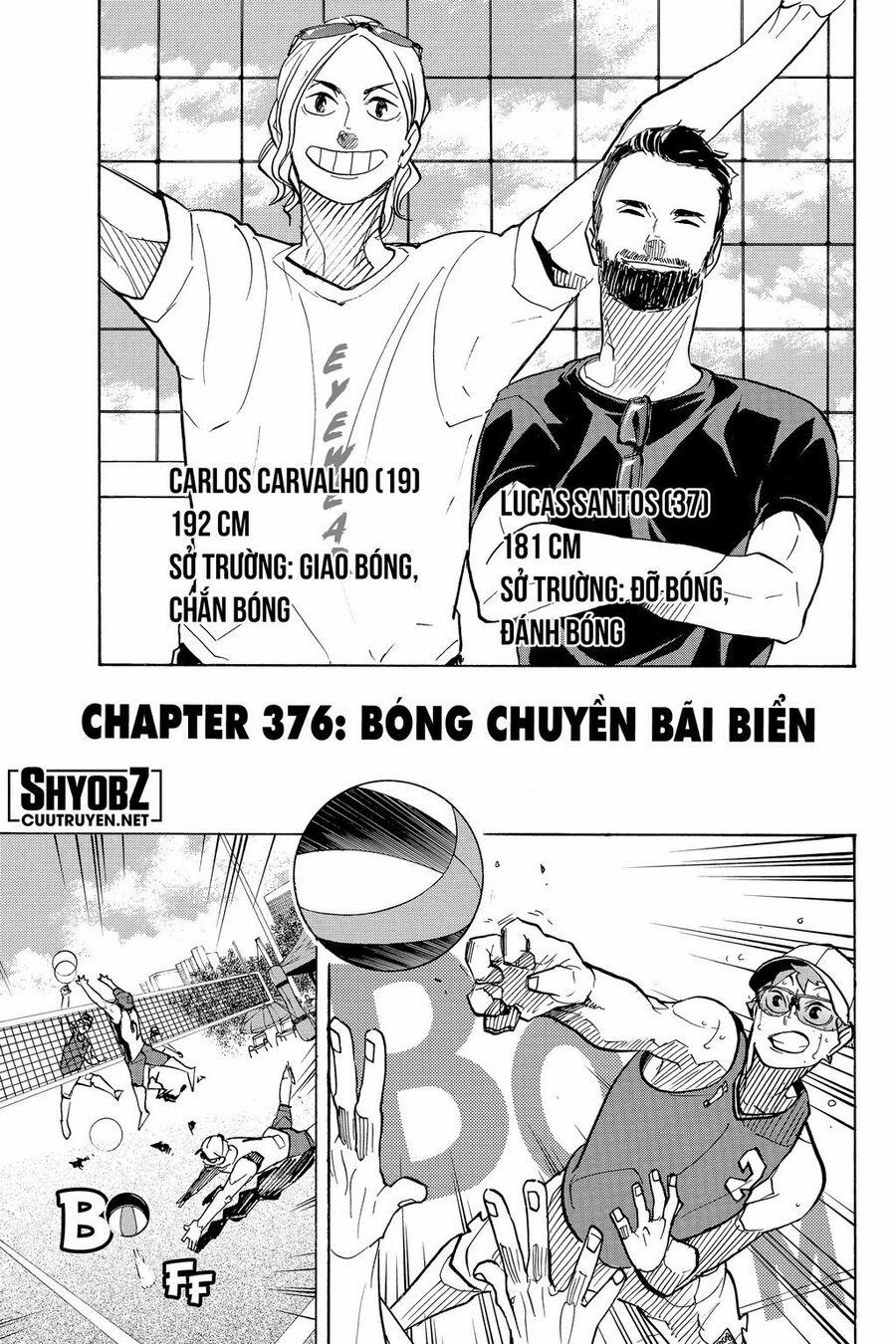 Haikyuu Chương 376 Trang 2