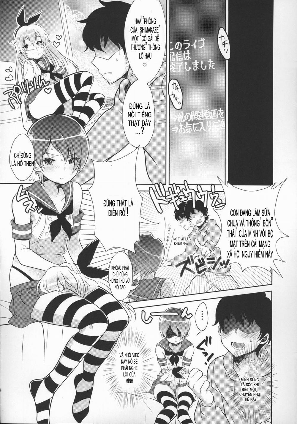 Haishin! Shimakaze-kun no Heya (Kantai Collection) Chương Oneshot Trang 9