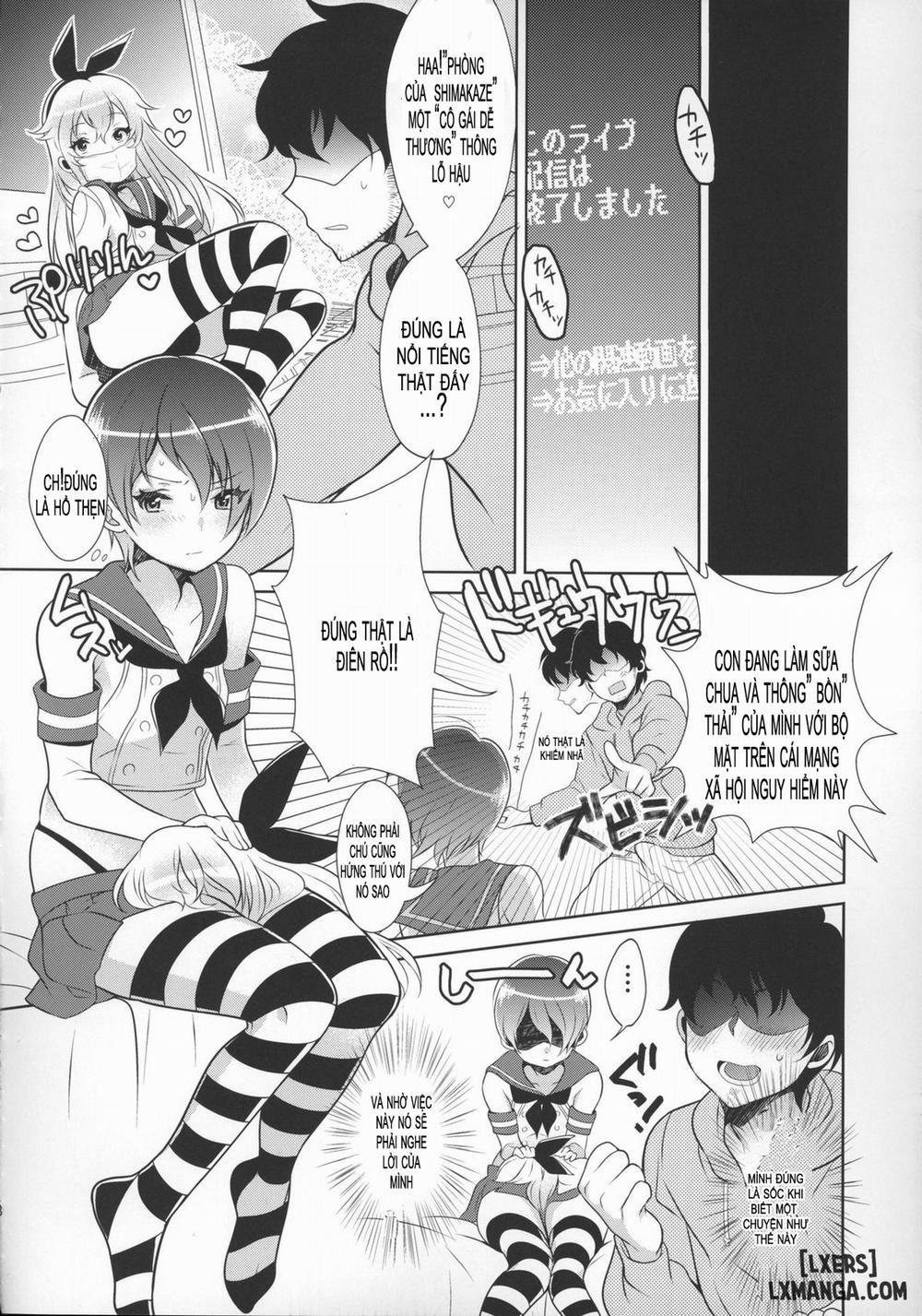 Haishin! Shimakaze-kun no Heya Chương Oneshot Trang 9