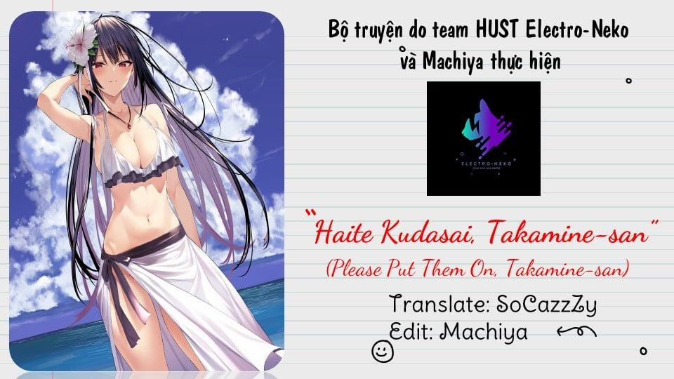 Haite Kudasai, Takamine San 51 trang 26