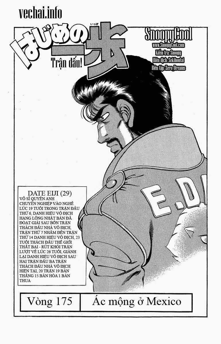 Hajime No Ippo 175 trang 1