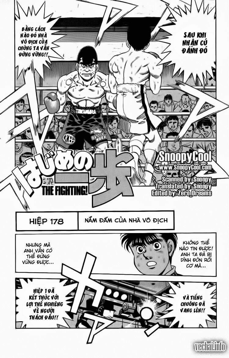Hajime No Ippo 178 trang 1