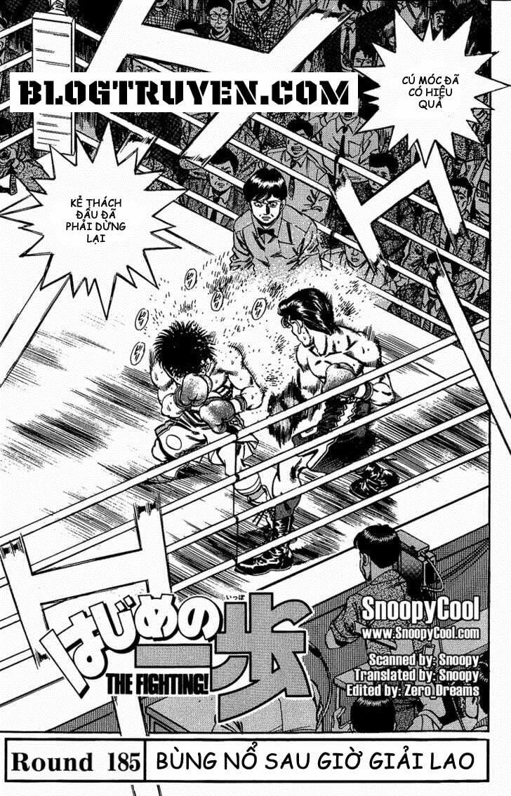 Hajime No Ippo 185 trang 1