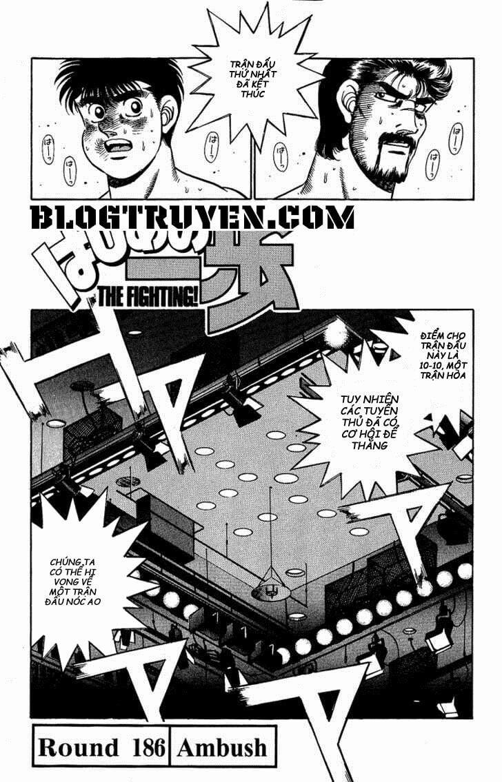 Hajime No Ippo 186 trang 1