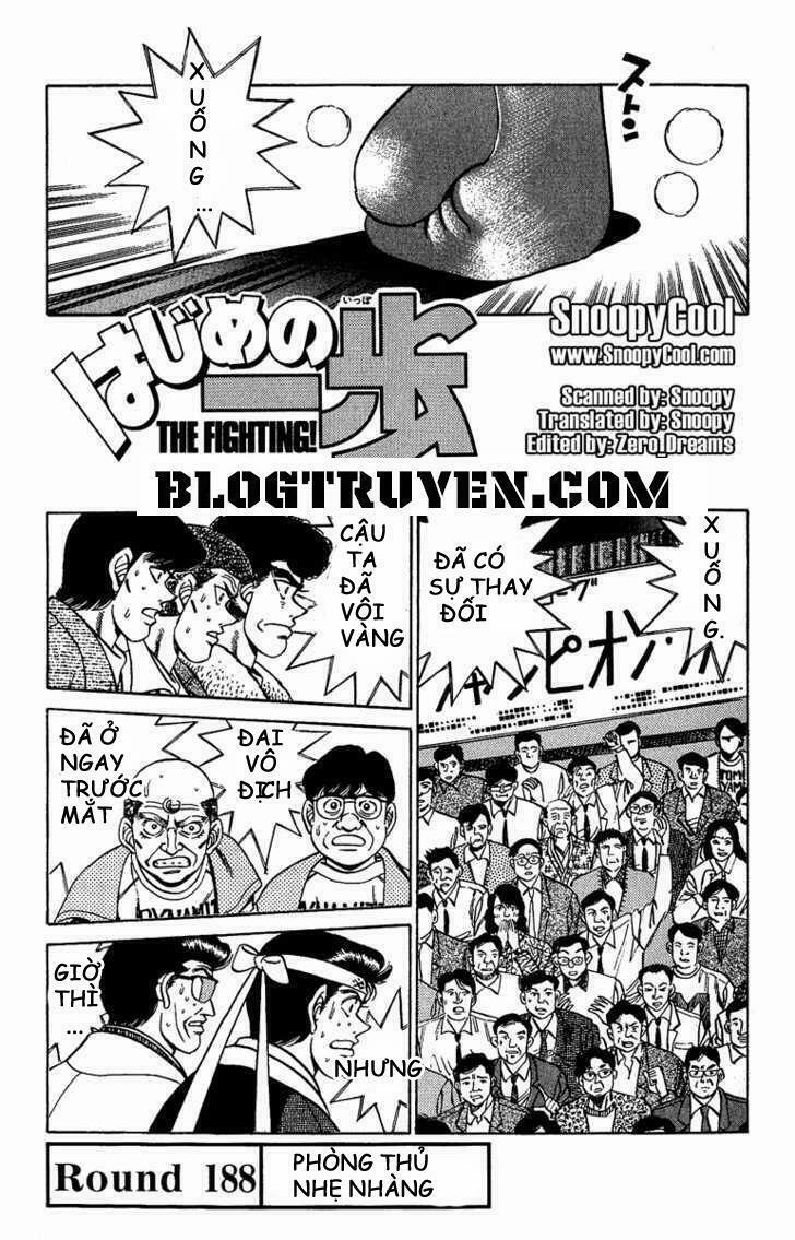 Hajime No Ippo 188 trang 4