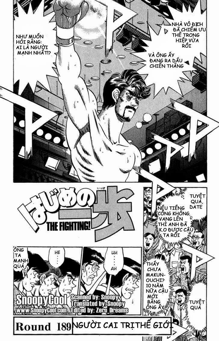 Hajime No Ippo 189 trang 1