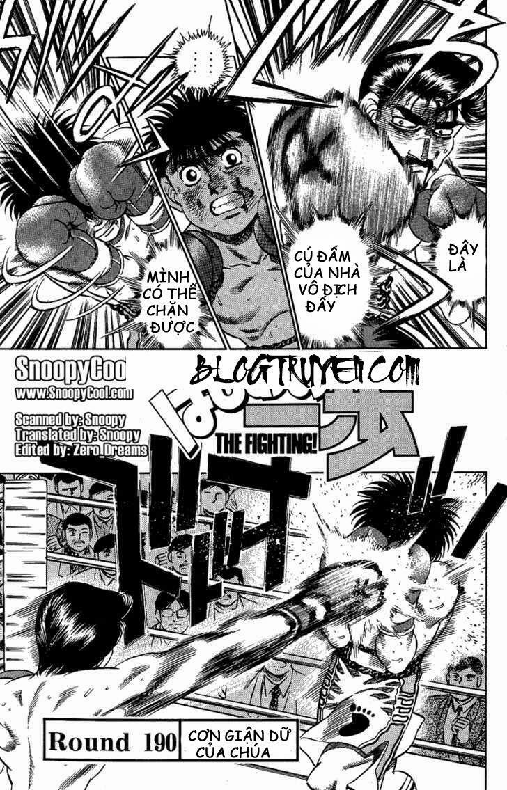 Hajime No Ippo 190 trang 1