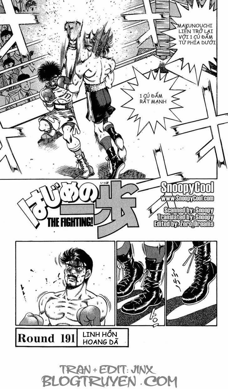 Hajime No Ippo 191 trang 1