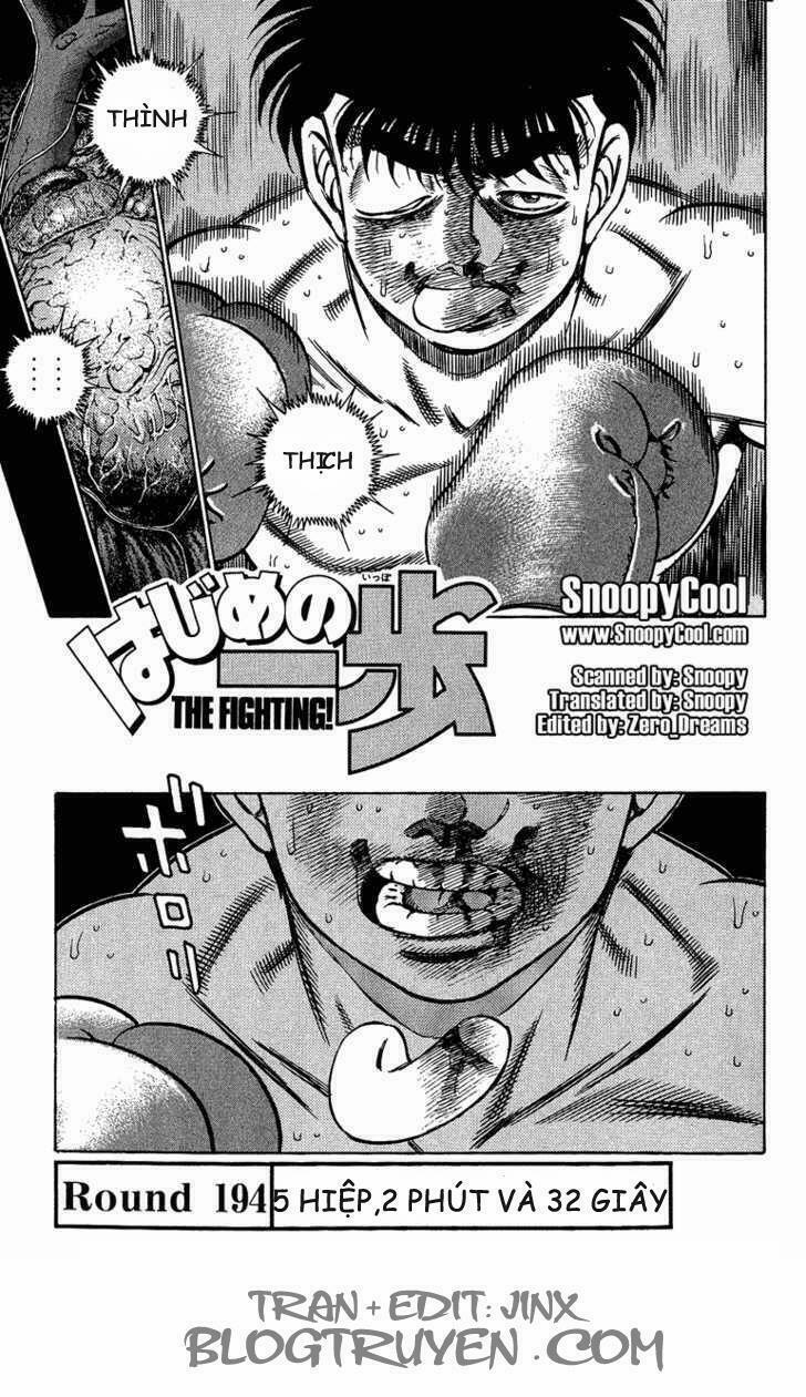 Hajime No Ippo 194 trang 1
