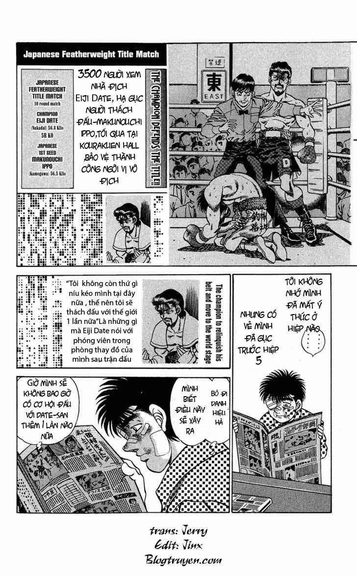 Hajime No Ippo 196 trang 6