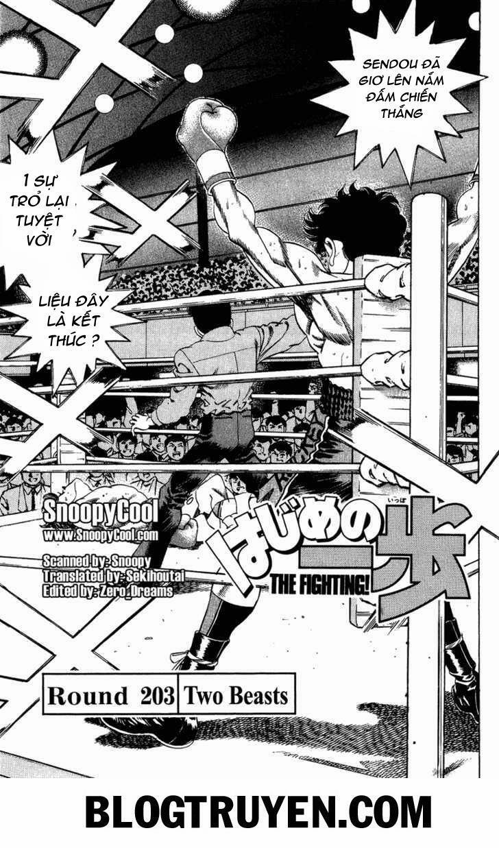 Hajime No Ippo 203 trang 1